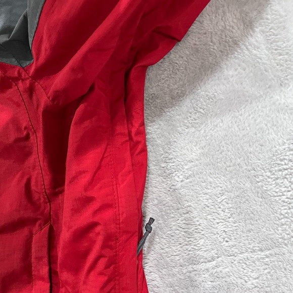 Columbia‎ Interchange Omni-Tech Jacket Mens XL Red Waterproof Ski Hood Full Zip - Picture 7 of 12